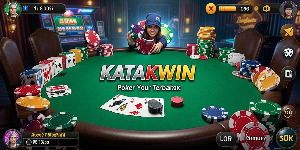 Tampilan konten permainan poker KATAKWIN yang menarik dan seru.