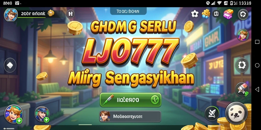 Screenshot gameplay LJO777 dengan elemen Idle yang menarik.