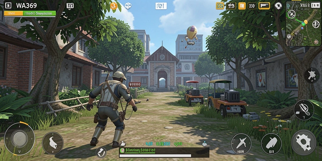 Tampilan gameplay WA369 yang interaktif dan menarik.